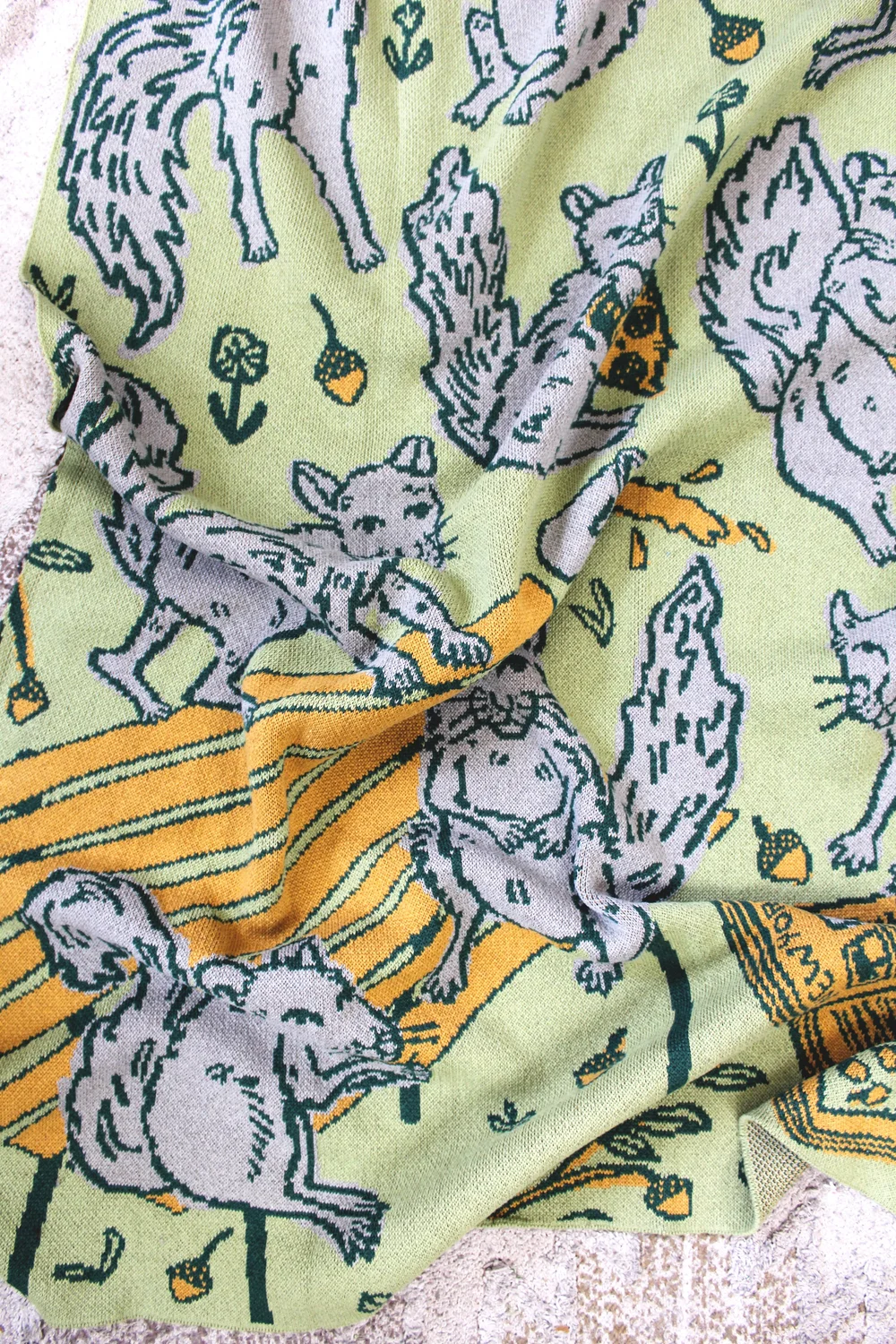 Martini O'Clock Shrimp Cocktail TAPESTRY BLANKET — Calhoun & Co.